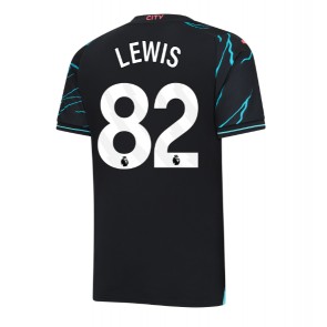 Manchester City Rico Lewis #82 Tredje Tröja 2023-24 Kortärmad